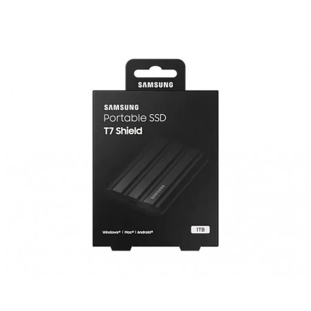 Dysk SSD T7 Shield 1TB USB 3.2, czarny Dysk SSD T7 Shield 1TB USB 3.2, czarny