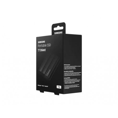 Dysk SSD T7 Shield 1TB USB 3.2, czarny Dysk SSD T7 Shield 1TB USB 3.2, czarny