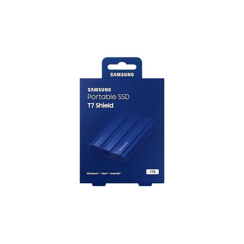 Dysk SSD T7 Shield 1TB USB 3.2, niebieski