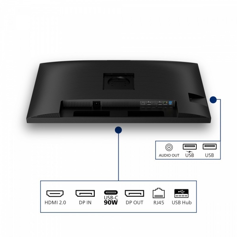 Monitor 31.5 cala 32B2U3601 IPS 100Hz HDMI DP RJ45 USB-C Pivot