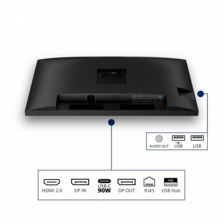 Monitor 31.5 cala 32B2U3601 IPS 100Hz HDMI DP RJ45 USB-C Pivot