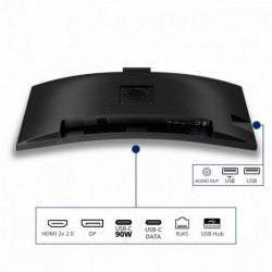 Monitor 34 cale 34B2U3600CH Curved VA HDMIx2 DP HAS USB-C RJ45 KVM Monitor 34 cale 34B2U3600CH Curved VA HDMIx2 DP HAS USB-C RJ45 KVM