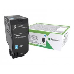 LEXMARK 84C2HCE Toner Lexmark cyan zwrotny 16 000 str. CX725de / CX725dhe