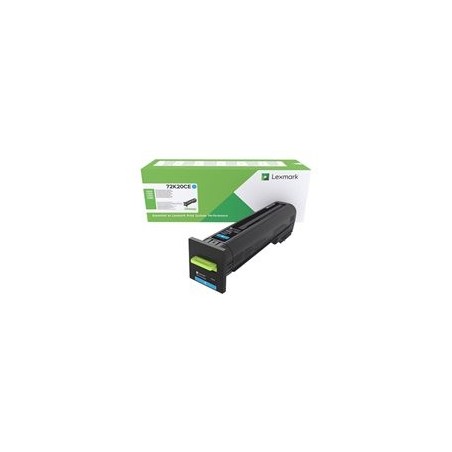 LEXMARK 72K20CE Toner Lexmark cyan 8 000 str. korporacyjny CS820 / CX82 / CX860 LEXMARK 72K20CE Toner Lexmark cyan 8 000 str. korporacyjny CS820 / CX82 / CX860