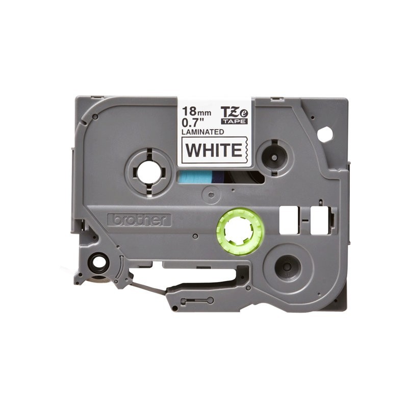 BROTHER TZE241 Brother TZE241 Banda laminata 18 mm BLACK ON WHITE