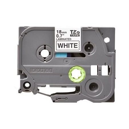 BROTHER TZE241 Brother TZE241 Banda laminata 18 mm BLACK ON WHITE