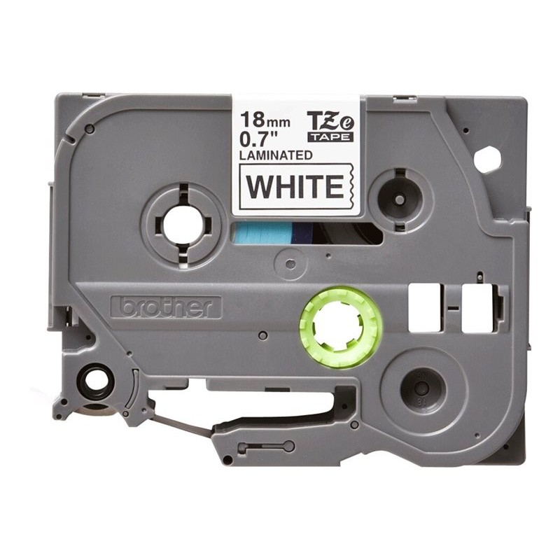 BROTHER TZE241 Brother TZE241 Banda laminata 18 mm BLACK ON WHITE