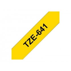 BROTHER TZe641 Taśma Brother 18mm BLACK ON YELLOW