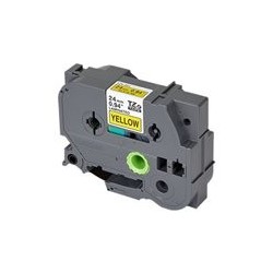 BROTHER TZe651 Taśma Brother 24mm BLACK ON YELLOW