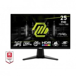 Monitor MAG 255XF 24.5 cala/LED/FHD/Flat/300Hz/Black