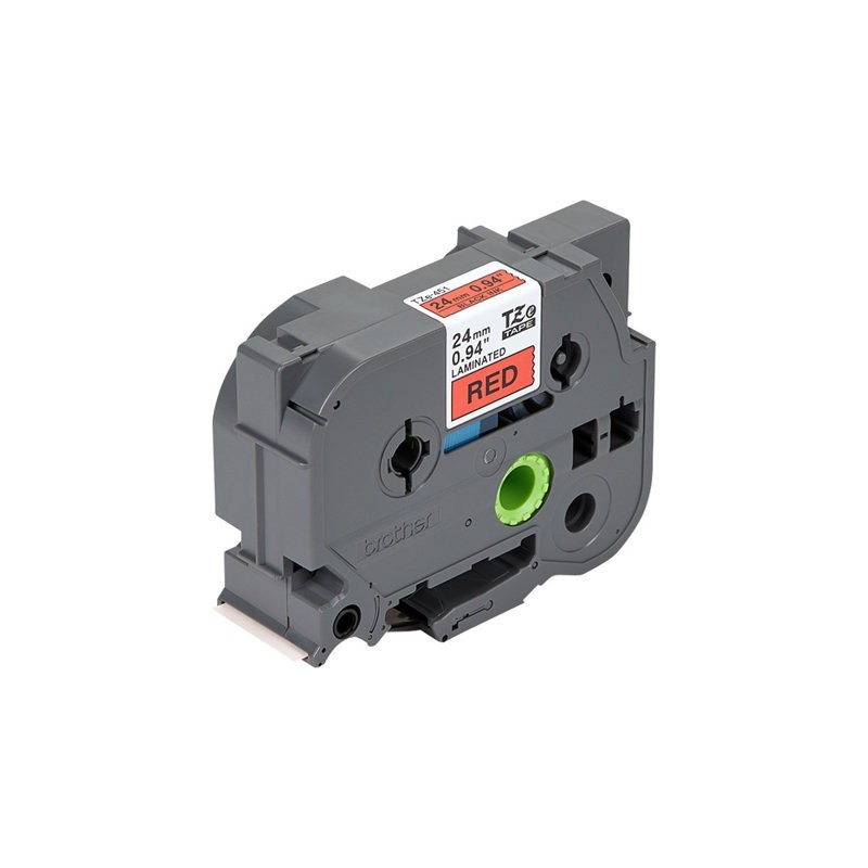 BROTHER TZE451 Taśma Brother 24mm BLACK ON RED