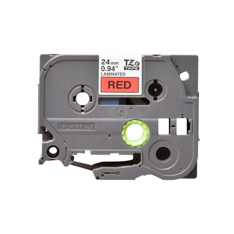 BROTHER TZE451 Taśma Brother 24mm BLACK ON RED