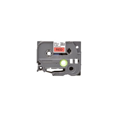 BROTHER TZE451 Taśma Brother 24mm BLACK ON RED