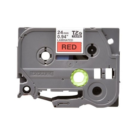 BROTHER TZE451 Taśma Brother 24mm BLACK ON RED