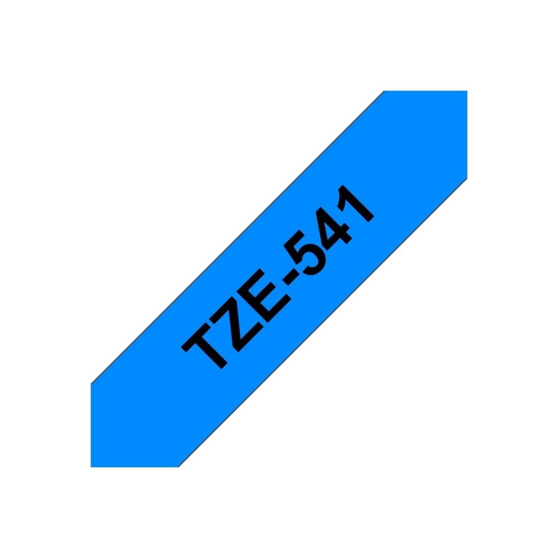 BROTHER TZe541 Taśma Brother 18mm BLACK ON BLUE BROTHER TZe541 Taśma Brother 18mm BLACK ON BLUE