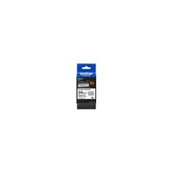 BROTHER TZES251 Tape Brother 24mm BLACK ON WHITE ADHESIVE TAPE