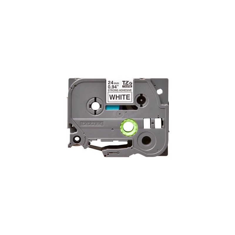BROTHER TZES251 Tape Brother 24mm BLACK ON WHITE ADHESIVE TAPE