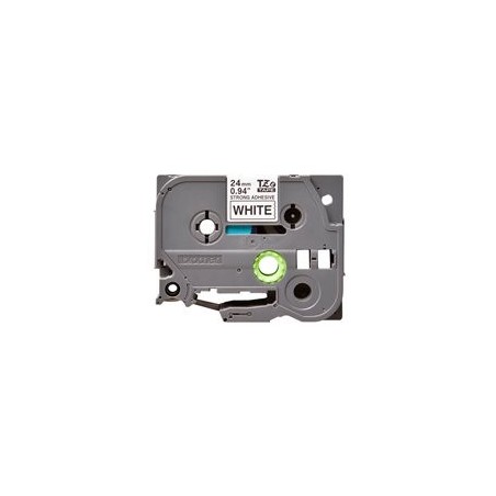 BROTHER TZES251 Tape Brother 24mm BLACK ON WHITE ADHESIVE TAPE