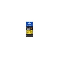 BROTHER TZES641 Taśma Brother 18mm BLACK ON YELLOW ADHESIVE TAPE