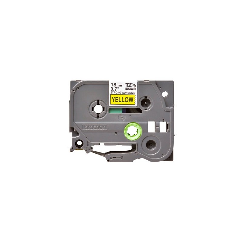 BROTHER TZES641 Taśma Brother 18mm BLACK ON YELLOW ADHESIVE TAPE