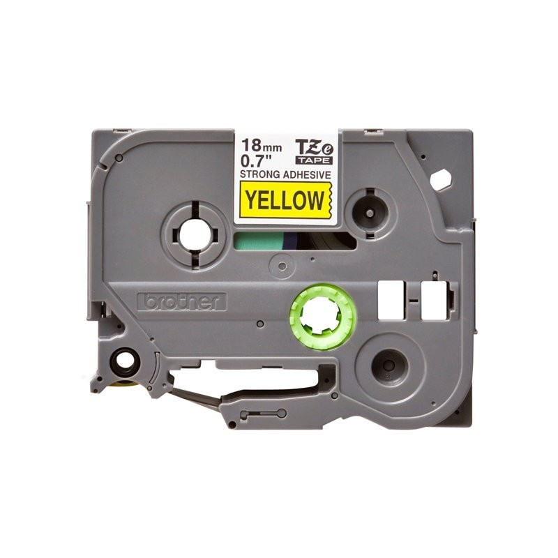 BROTHER TZES641 Taśma Brother 18mm BLACK ON YELLOW ADHESIVE TAPE
