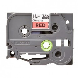 BROTHER TZe441 Taśma Brother 18mm BLACK ON RED