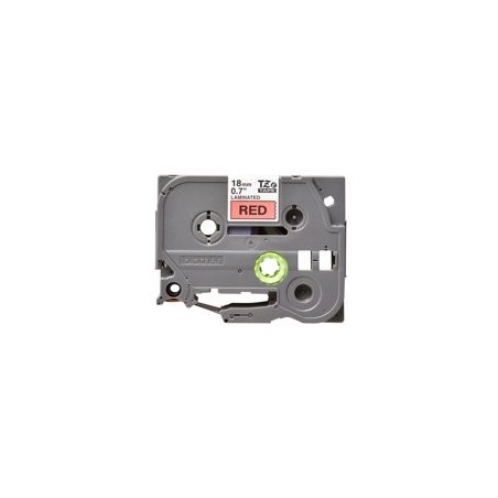 BROTHER TZe441 Taśma Brother 18mm BLACK ON RED