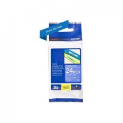 BROTHER TZE555 Taśma Brother 24mm WHITE ON BLUE BROTHER TZE555 Taśma Brother 24mm WHITE ON BLUE