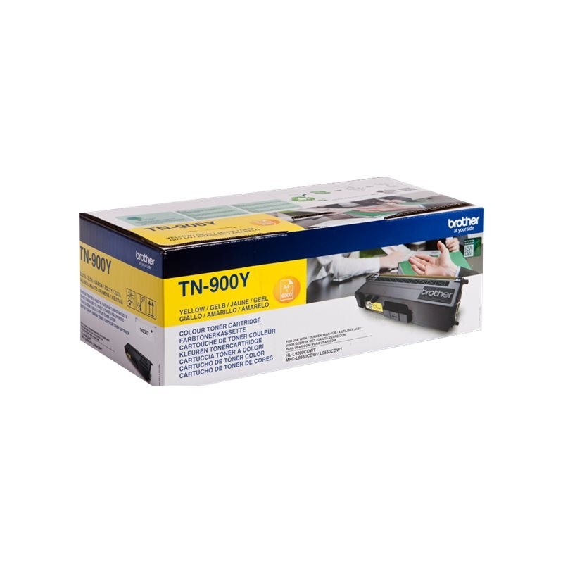 BROTHER TN900YP Toner Yellow 6.000 pages