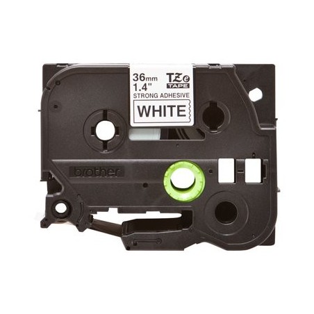 BROTHER TZES261 Taśma Brother 36mm BLACK ON WHITE ADHESIVE TAPE