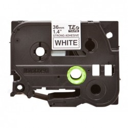 BROTHER TZES261 Taśma Brother 36mm BLACK ON WHITE ADHESIVE TAPE