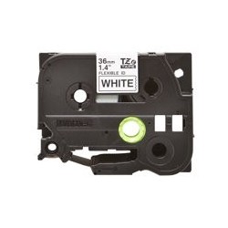 BROTHER TZEFX261 Taśma Brother 36mm BLACK ON WHITE FLEXIBLE ID