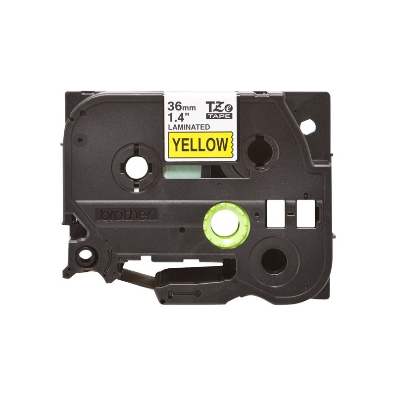 BROTHER TZE661 Taśma Brother 36mm BLACK ON YELLOW