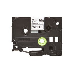BROTHER TZEFX241 Taśma Brother 18mm BLACK ON WHITE FLEXIBLE ID