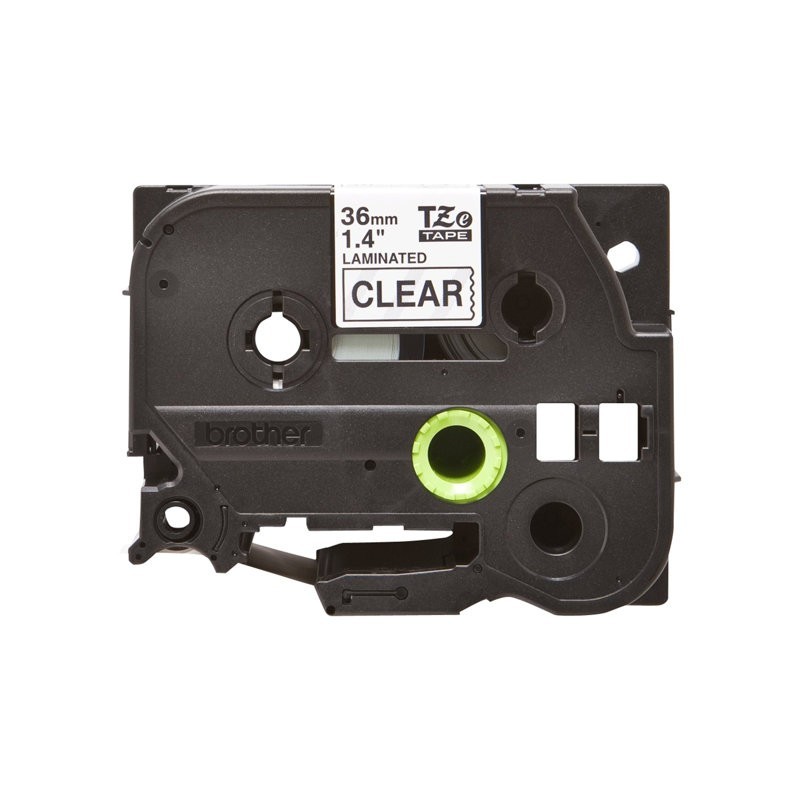 BROTHER TZE161 Taśma Brother 36mm BLACK ON CLEAR