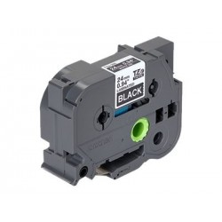 BROTHER TZE355 Taśma Brother 24mm White on Black