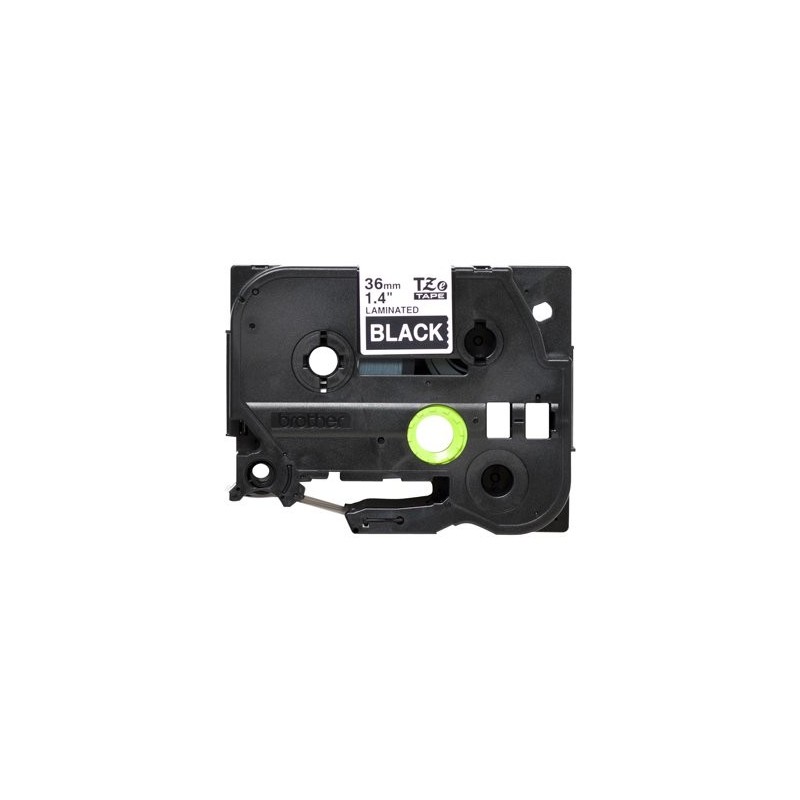 BROTHER TZE365 Taśma Brother 36mm WHITE ON BLACK