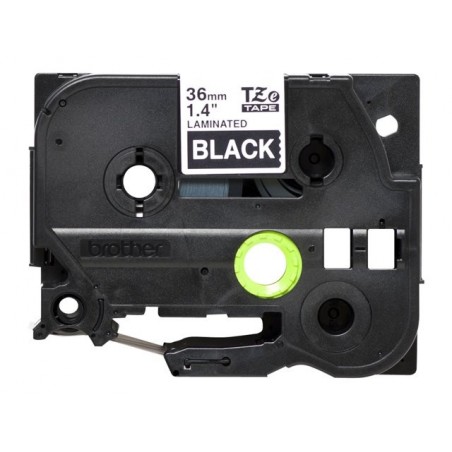 BROTHER TZE365 Taśma Brother 36mm WHITE ON BLACK