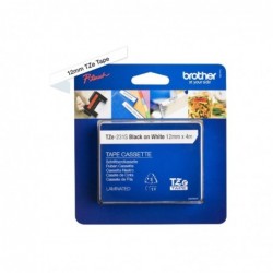 BROTHER TZE231S2 Taśma Brother 12mm BLACK ON WHITE (4m)