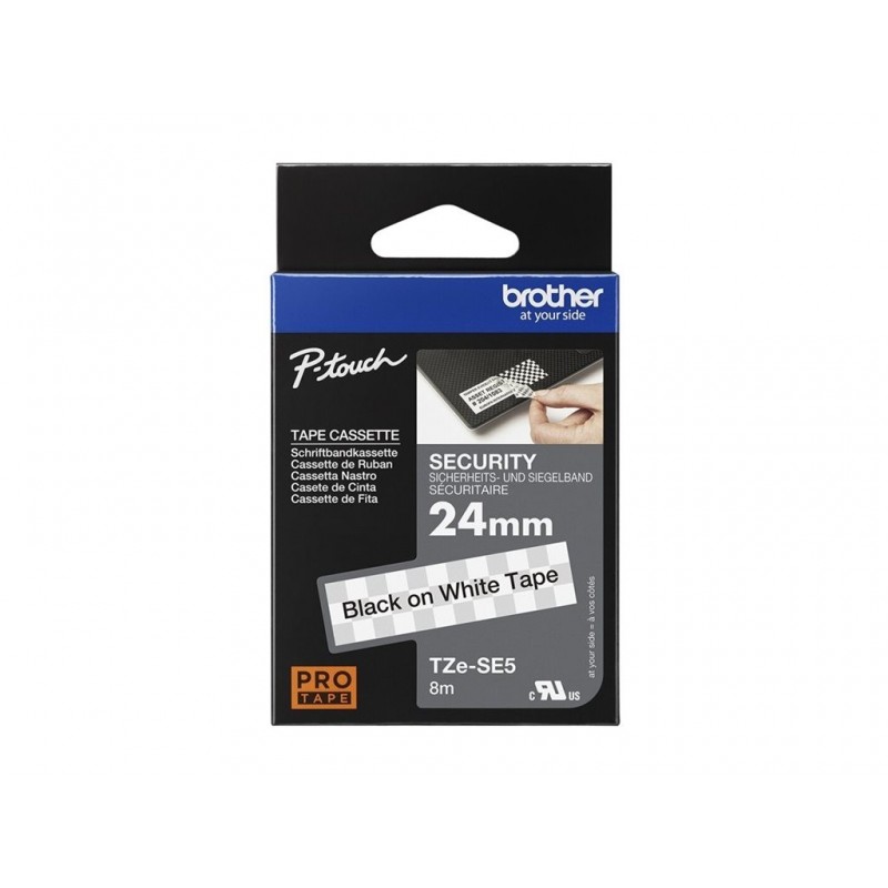 BROTHER TZESE5 Taśma Brother 24mm Security Tape