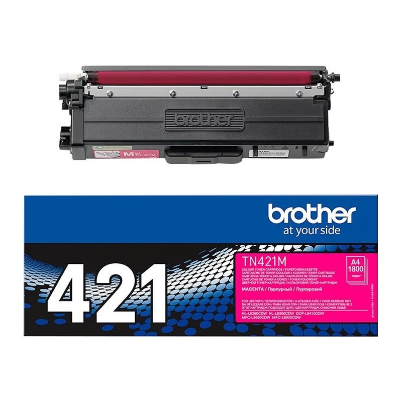 BROTHER TN421M Toner Brother TN421 magenta 1800str HL-L8260CDW/HL-L8360CDW/DCP-L8410CDW