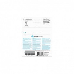 HP Advanced glossy photo paper inkjet 250g/m2 130x180mm 25 sheets 1-pack borderless