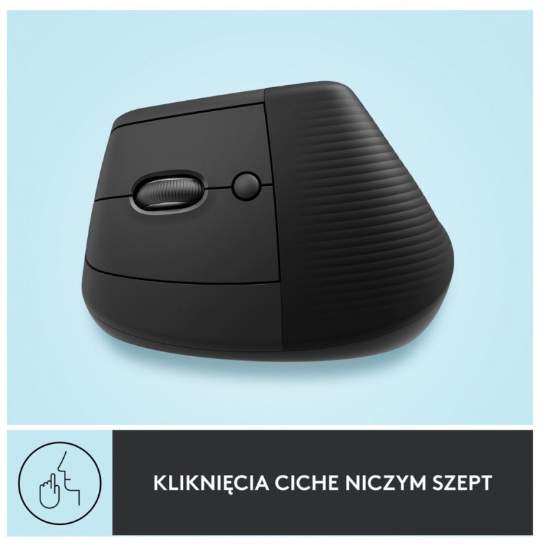 Mysz Lift Grafit dla leworęcznych 910-006474 Mysz Lift Grafit dla leworęcznych 910-006474