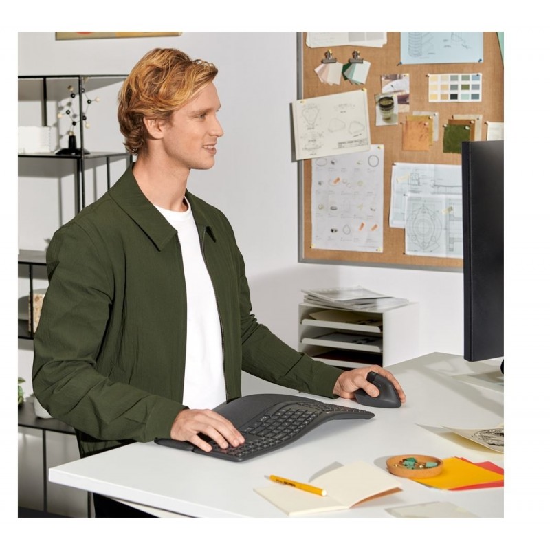 Mysz Lift Grafit dla leworęcznych 910-006474 Mysz Lift Grafit dla leworęcznych 910-006474