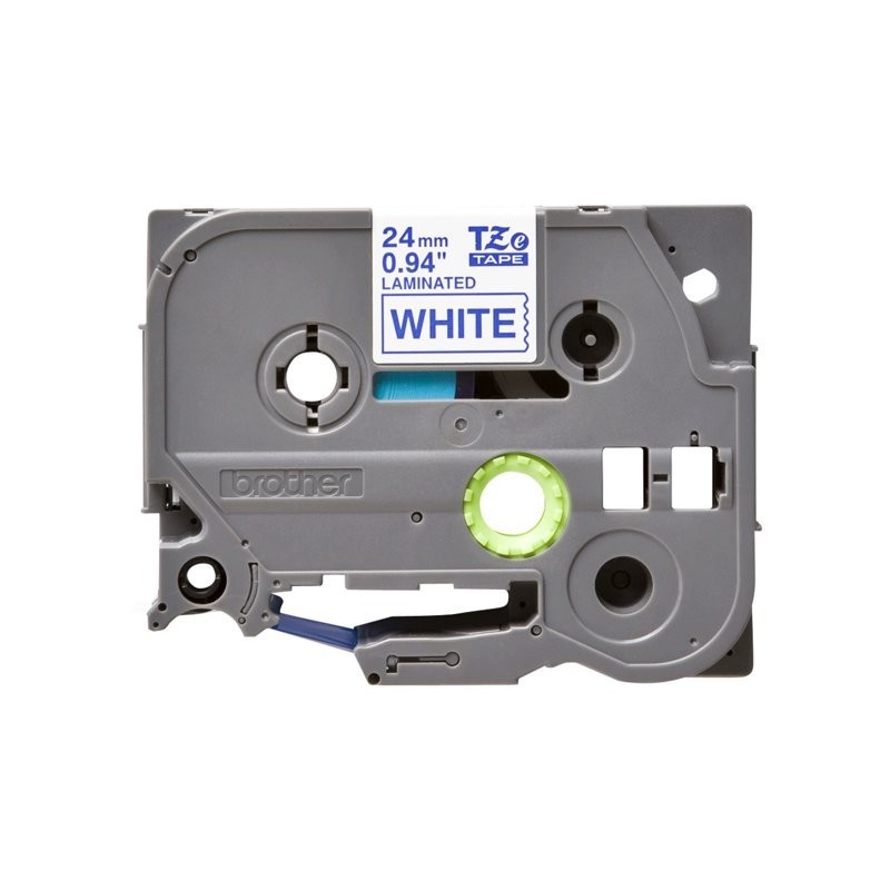 BROTHER TZE253 Taśma Brother 24mm BLUE ON WHITE