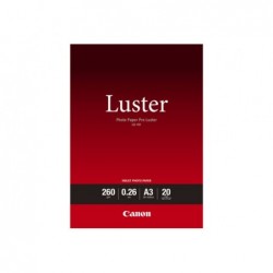 CANON LU-101 Photo Paper Pro Luster A3 20 sheets 260gsm 0.26mm CANON LU-101 Photo Paper Pro Luster A3 20 sheets 260gsm 0.26mm