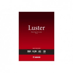 CANON LU-101 Photo Paper Pro Luster A3 20 sheets 260gsm 0.26mm CANON LU-101 Photo Paper Pro Luster A3 20 sheets 260gsm 0.26mm