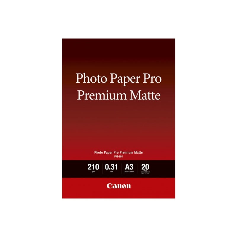 CANON Photo Paper Premium Matte A3 20 sheets