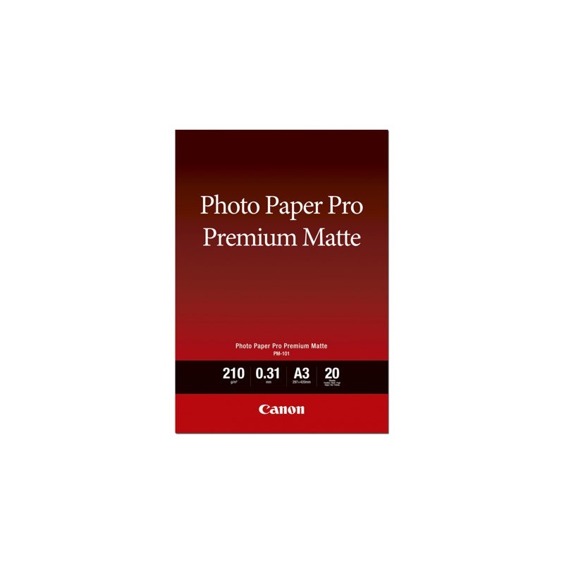 CANON Photo Paper Premium Matte A3+ 20 sheets