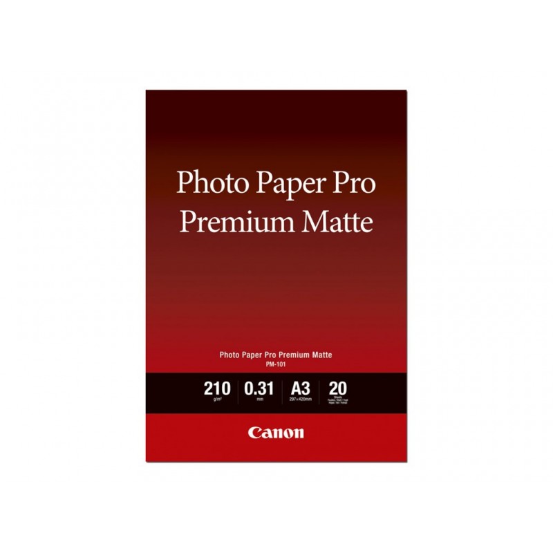 CANON Photo Paper Premium Matte A3+ 20 sheets